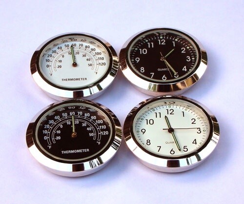 The StemCAPtain replaces your bicycle's handlebar stem cap with one that incorporates a clock, compass or thermometer