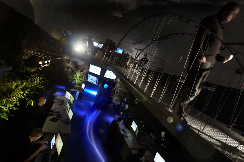 HQ for the Swedish internet server provider, Bahnhof (Image from Bahnhof)