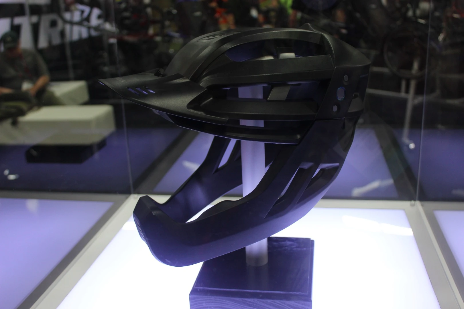 Sena's take on what full-face helmets of the future may look like, complete with a voice communication system