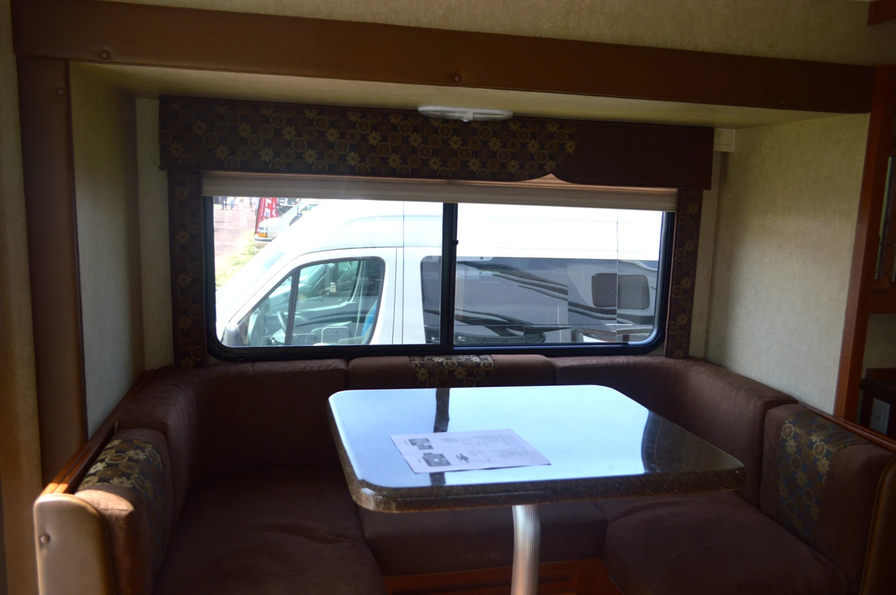 Inside the Host truck camper