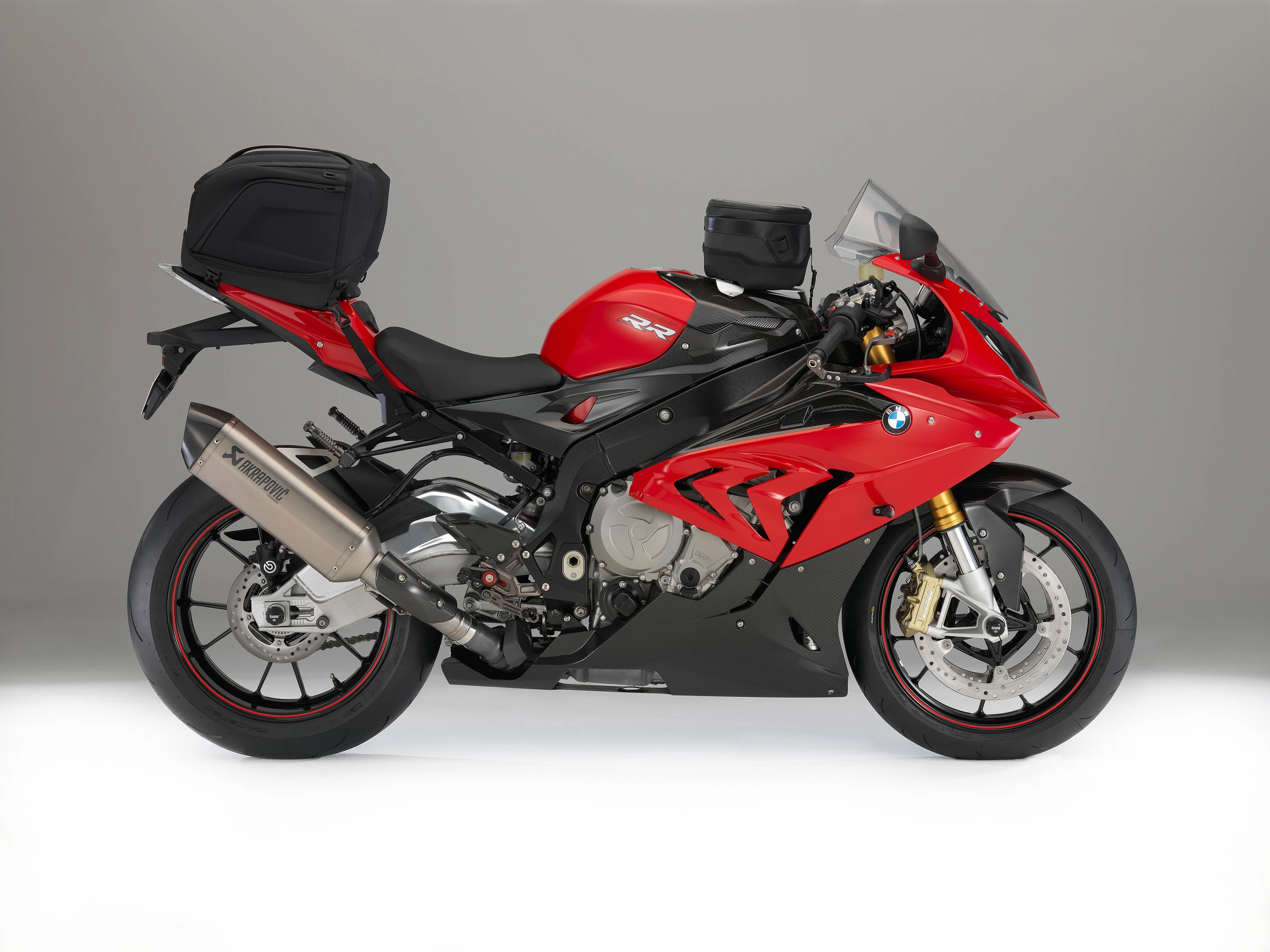 The 2015 BMW S1000RR touring luggage optional