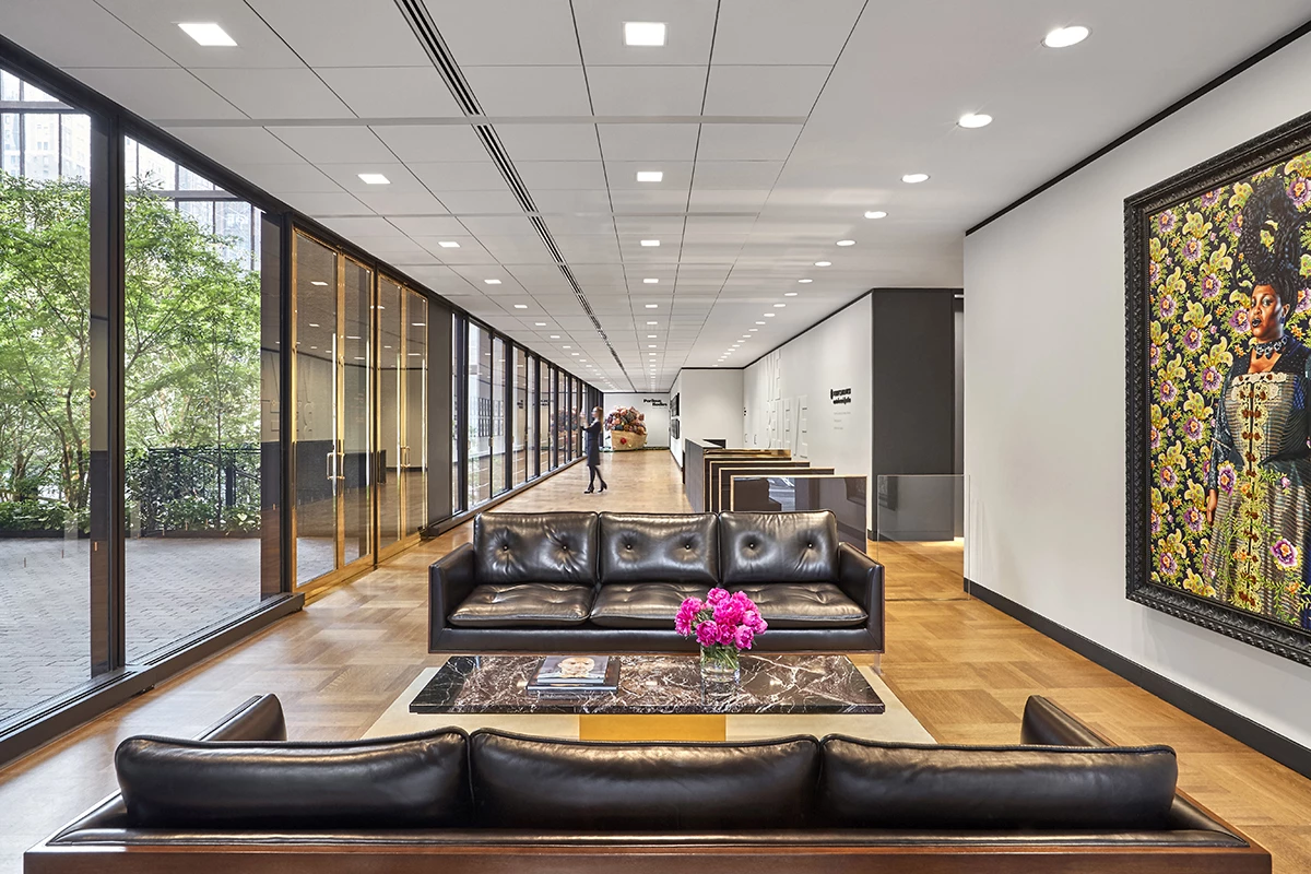 New York City's Ford Foundation Center for Social Justice was originally constructed in 1968 and recently underwent a two-year renovation courtesy of Gensler