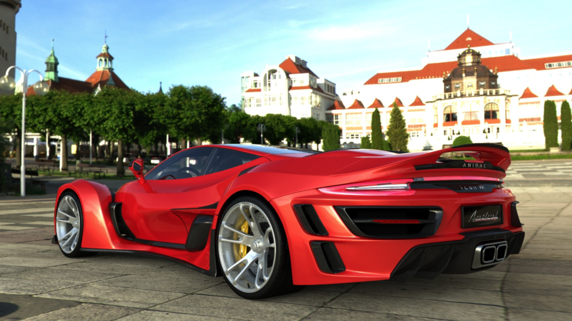 The rear of the Icon shares a bit with Gemballa tuned cars