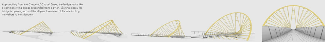The intent, then, is to create an iconic design to put the locality, Salford Meadows, on the proverbial map (Image: penda)