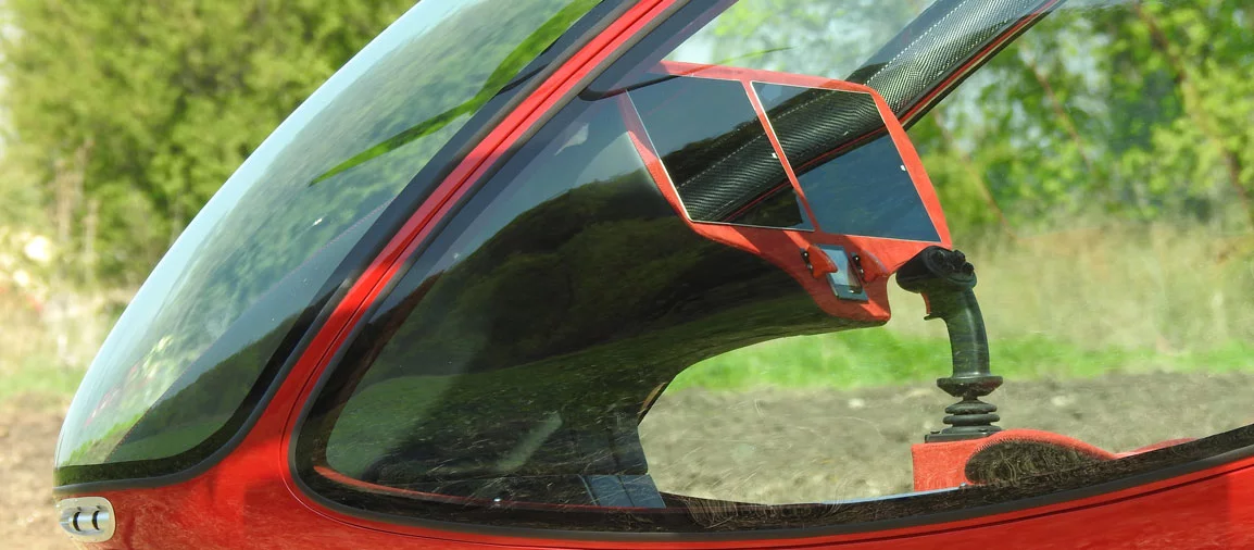 The Passenger Drone comes equipped with a touchscreen that allows users to punch in their destination