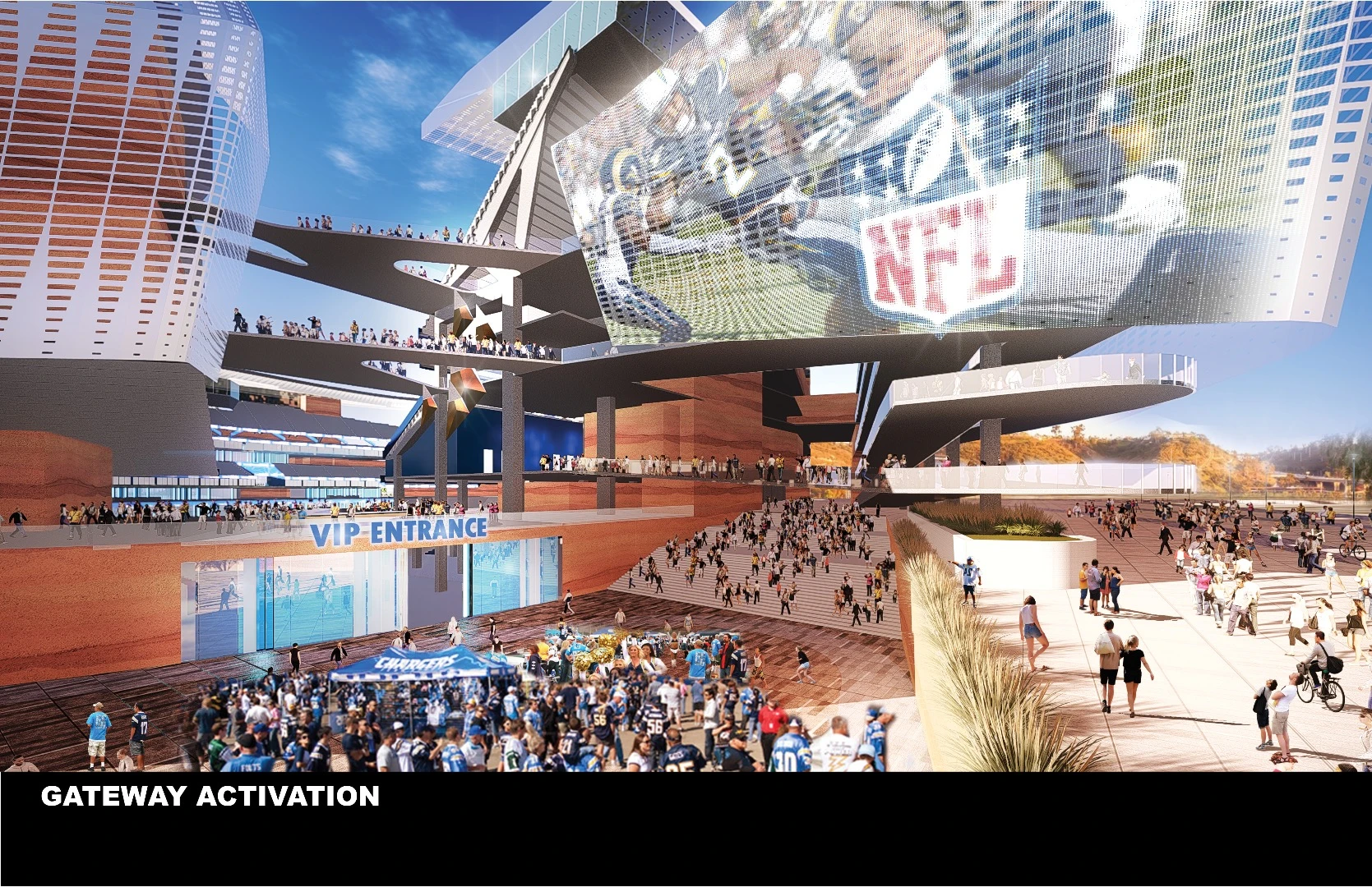 "A new stadium means new opportunities," says San Diego Mayor Kevin L. Faulconer