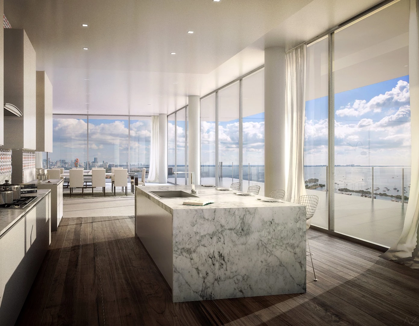 The penthouse will have 10,118 sq ft (940 sq m) of interior living space