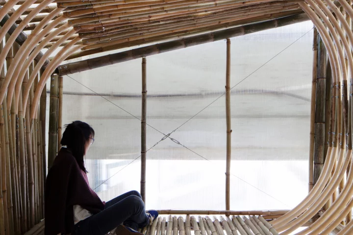 The Bamboo Micro-House prototype unit is designed by Hong Kong architectural firm AFFECT-T (Photo: AFFECT-T)