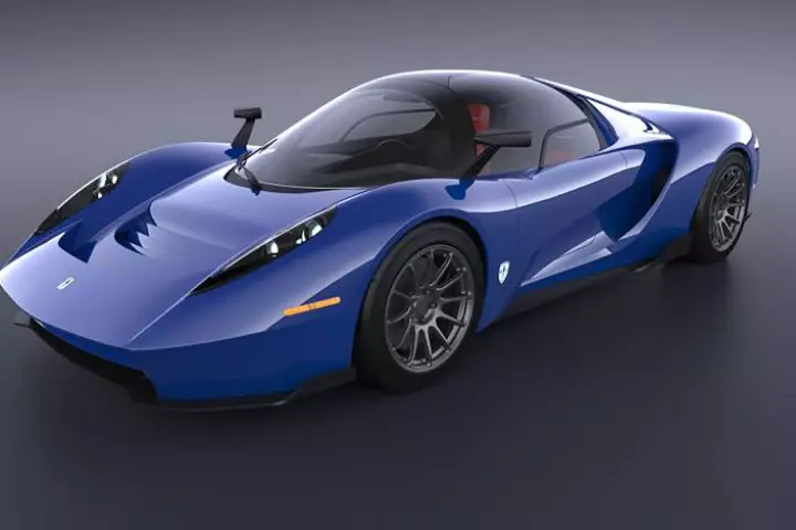 The striking Scuderia Cameron Glickenhaus SCG 004S design