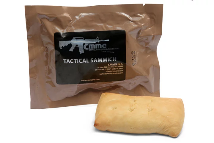 The Tactical Sammich has a two-year shelf life
