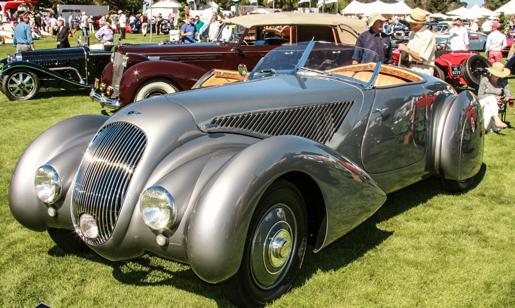 This 1936 Bentley 4 1/2 Liter was among the countless highlights during Monterey Car Week 2015