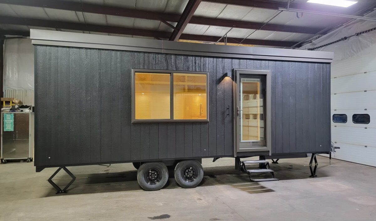 Compact tiny house embraces the simplicity of small living