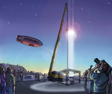 Space Elevator 2010(artist's impression)
