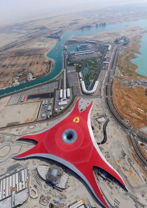 Ferrari World is set to open in 2010 at Yas Island, Abu Dhabi
