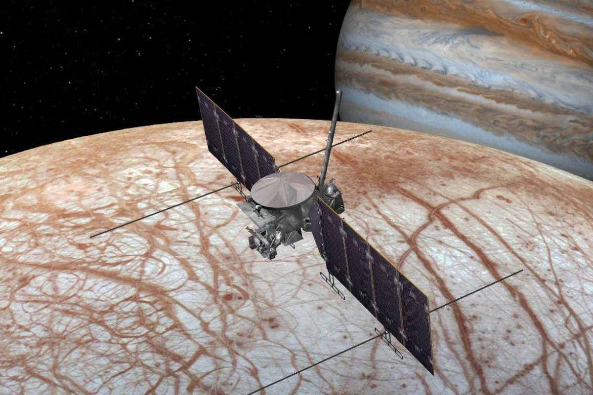 Artist's impression of the Europa Clipper