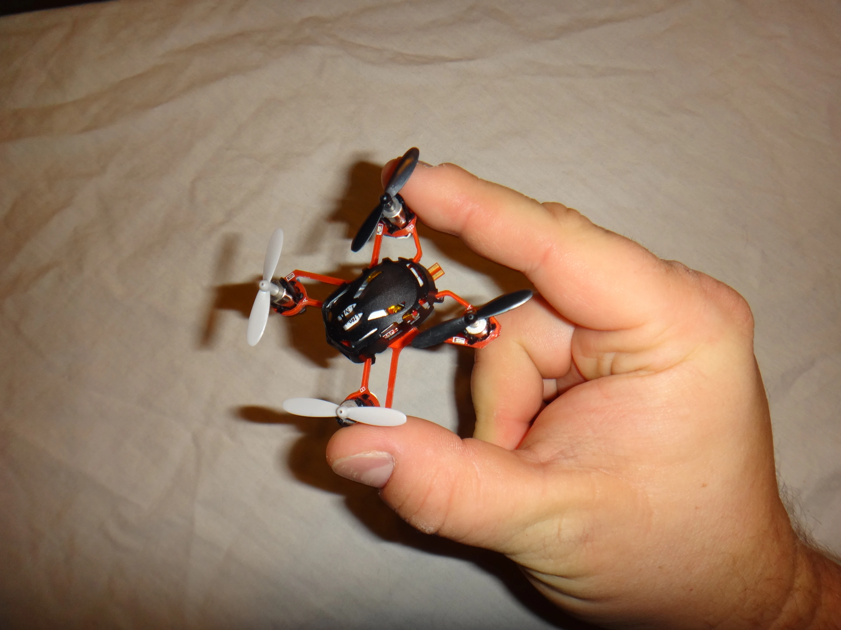 It's actually a little startling to pick the Proto X up for the first time, because it isn't much bigger than some insects you might find in your backyard