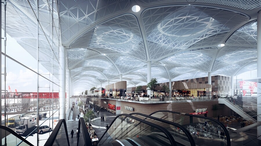 Istanbul New Airport will have the largest terminal under one roof of any airport