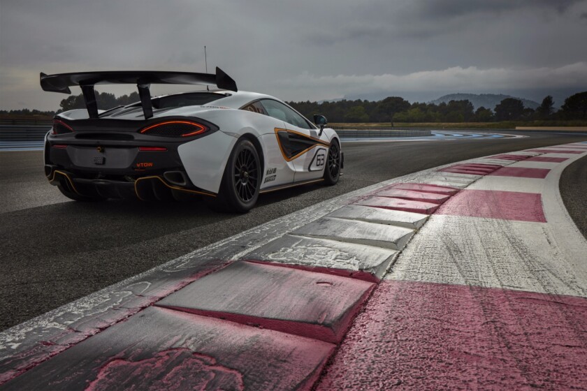 The Sprint features a fixed rear wing