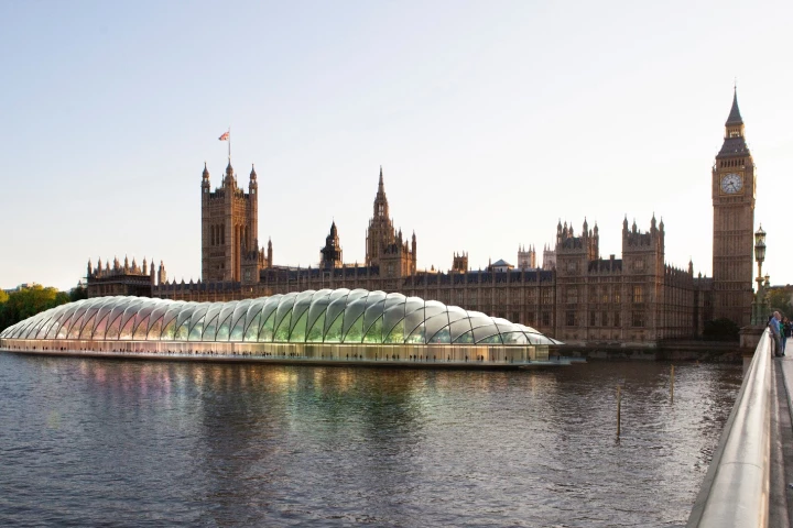 The building, which is dubbed Project Poseidon, would measure 250 x 42 m (820 x 137 ft)