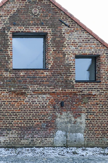 Additional windows and skylights were installed to increase natural daylight inside