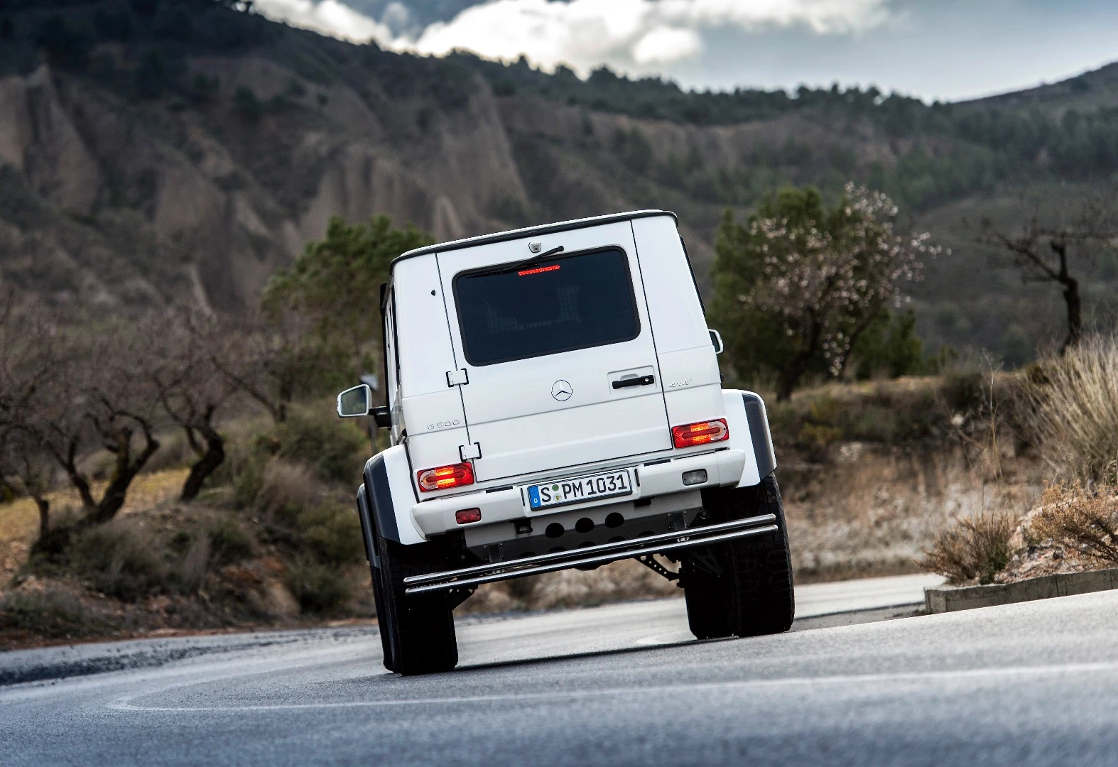 Mercedes promises that the on-road ride is as much a selling point as the off-road capability