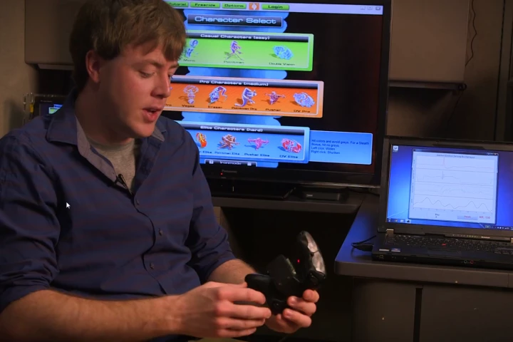 Stanford's prototype game controller senses player engagement and can alter games to suit them