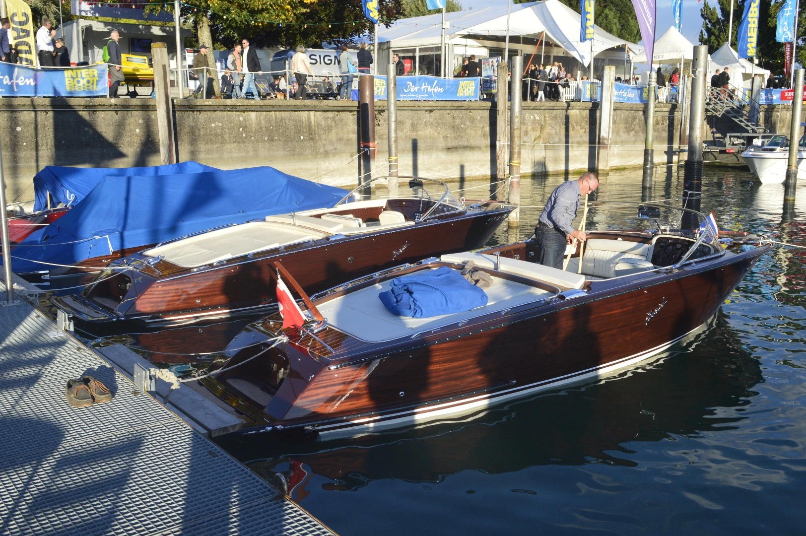 The Interboot 2015 harbor
