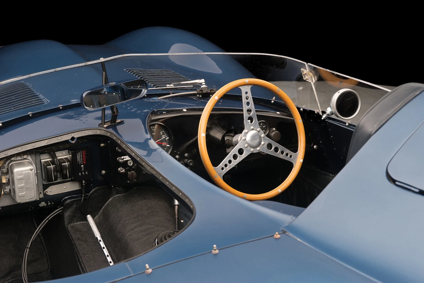 This 1955 Jaguar D-Type from the Laidlaw Competition Car Collection was estimated to sell for between £5,500,000 and £6,500,000 at RM - Sotheby's London 2013 auction but did not meet reserve