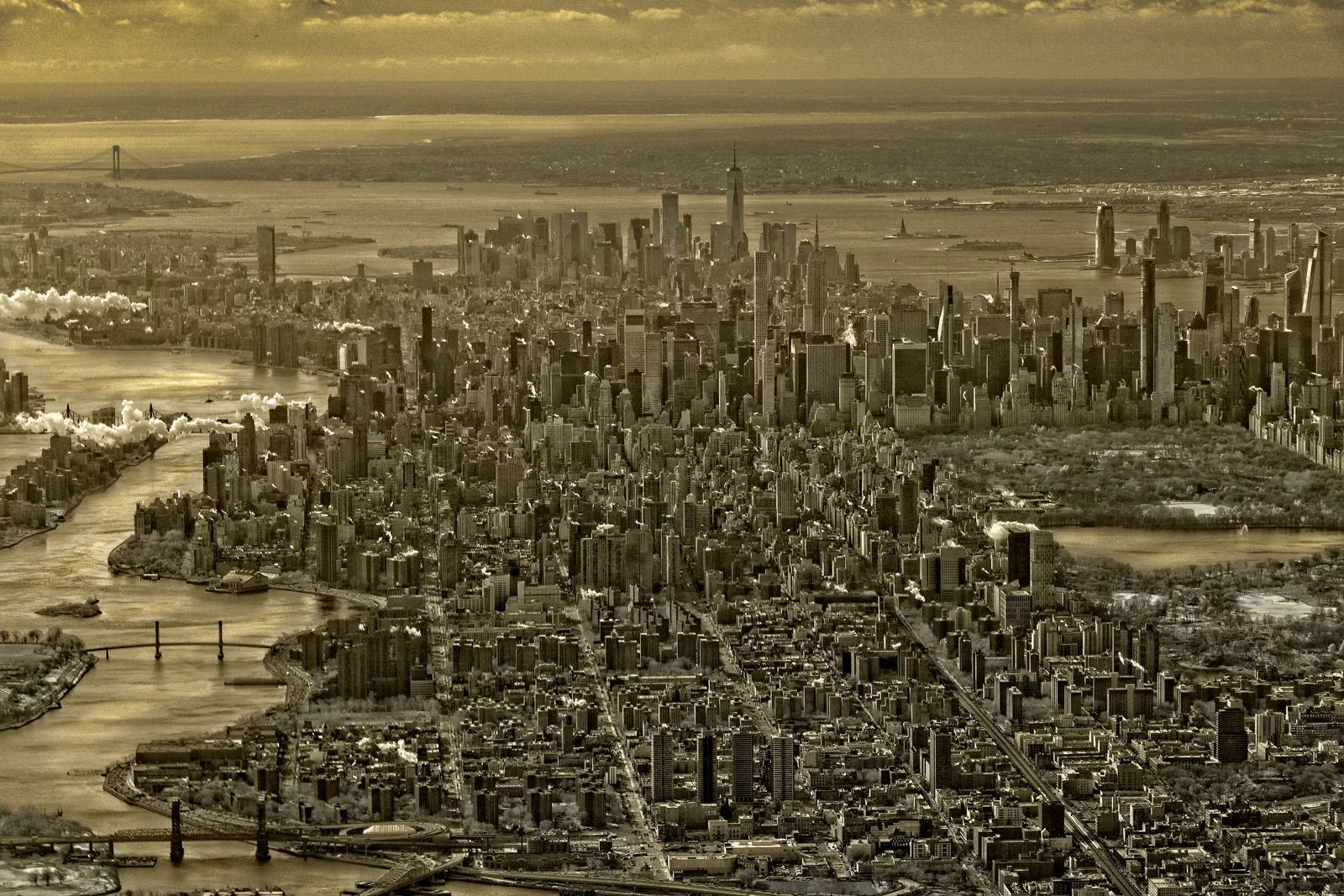 Honorable Mention in the Landscape category - Manhattan