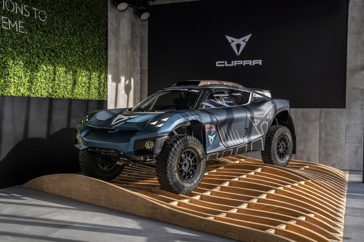 Cupra revealed the Tavascan Extreme E Concept at this week's IAA Mobility show