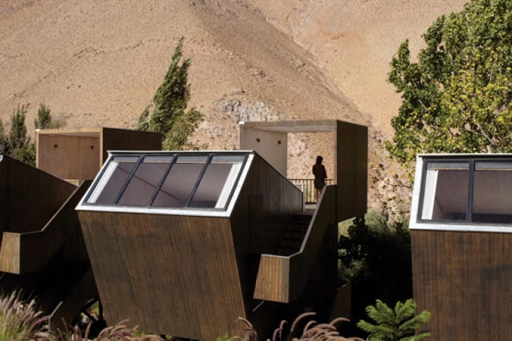 Located in the Elqui Valley in Chile, Elqui Domos is one of the few astronomical hotels in the world