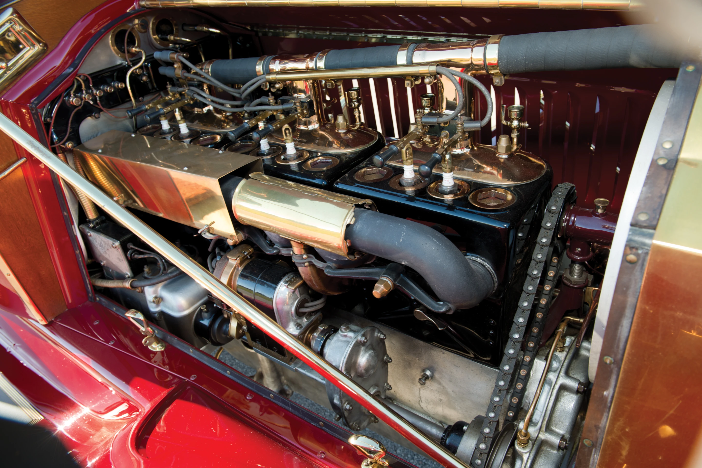 The 1914 Packard Six Runabout sold at last month's auction was presented with original body, engine and chassis