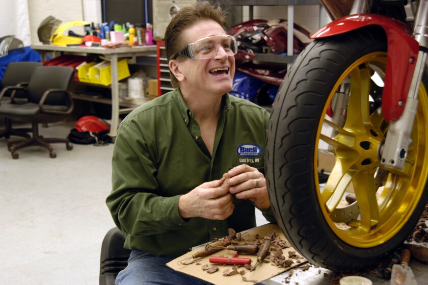 Erik Buell's passion for motorcycles is contagious. He evangelises finding a better way every time he speaks. His desire to make people smile via his motorcycles might well be the x-factor Hero needs to take on Honda.