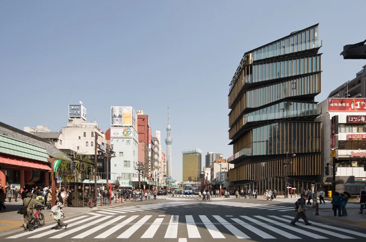 The Asakusa Culture Tourist Information Center in Tokyo, by Kengo Kuma & Associates