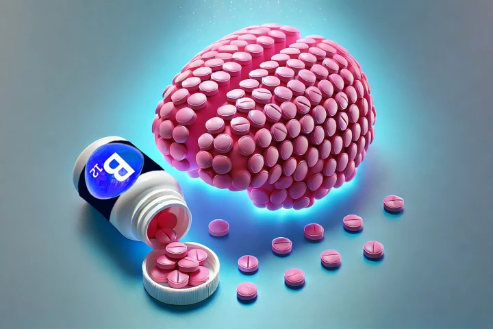Vitamin B12 levels can affect brain functioning, especially in older adults