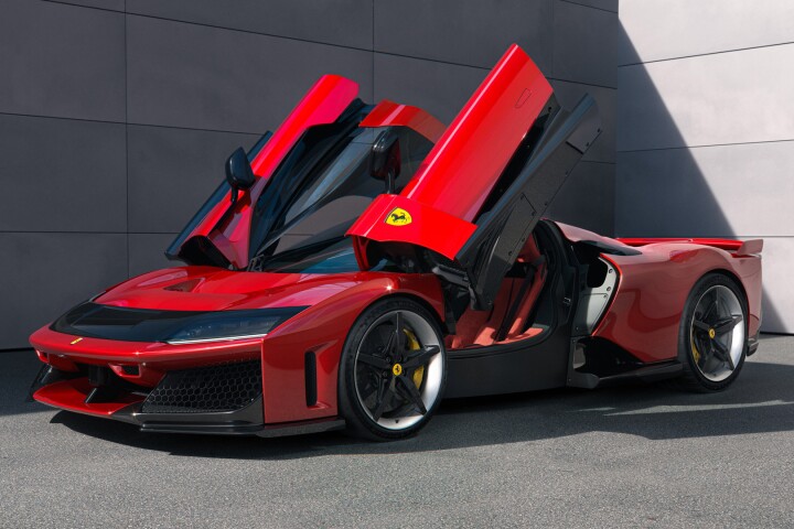 Ferrari's latest model features an electric motor developed in-house for the first time – making for a blistering 1,200 hp