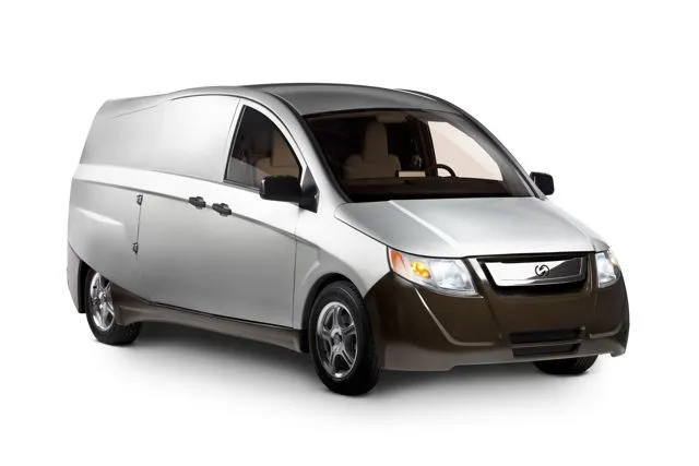 The Bright IDEA plug-in hybrid delivery van