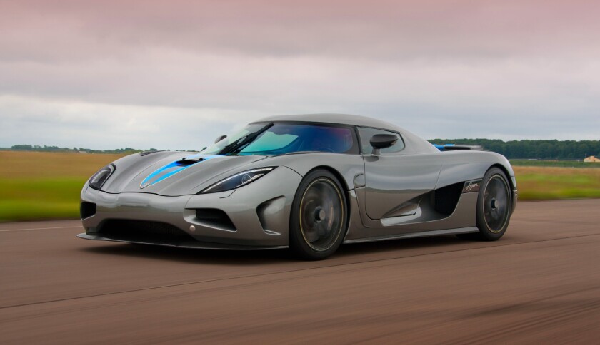 The original Agera debuted as a pre-production model in 2010