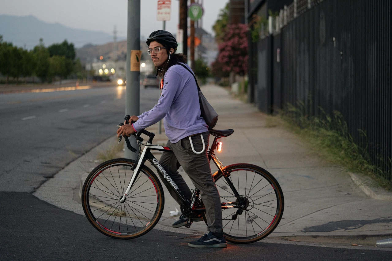 VIS LightPool Taillight provides 180-degree visibility, on top of its downward-facing beam