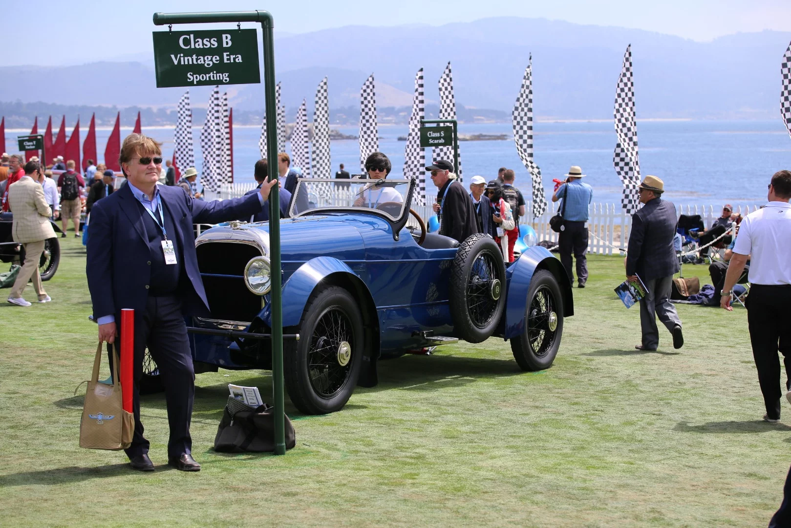 Pebble Beach Concours d'Elegance sorts cars into select staple categories like pre-war or Italian classics, but also features unique marques like the Tucker, Scarab or Cars of the Raj