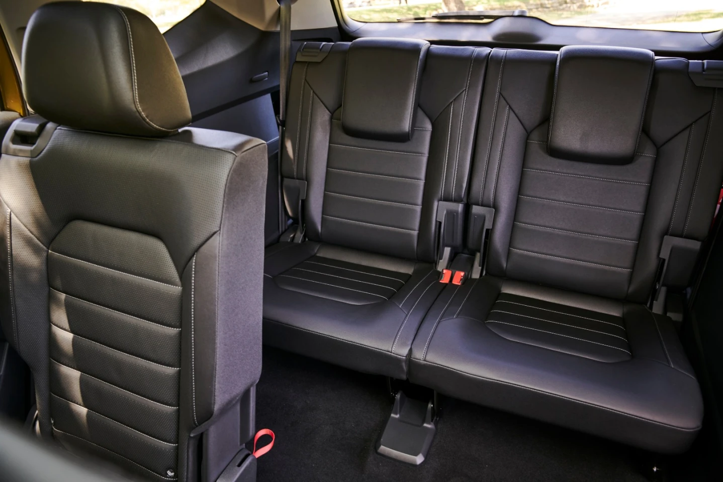 The Atlas' third row of seating can accommodate adults, but is mostly made for children