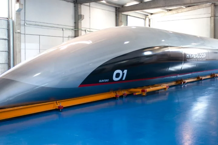 HperloopTT's Quintero One passenger pod