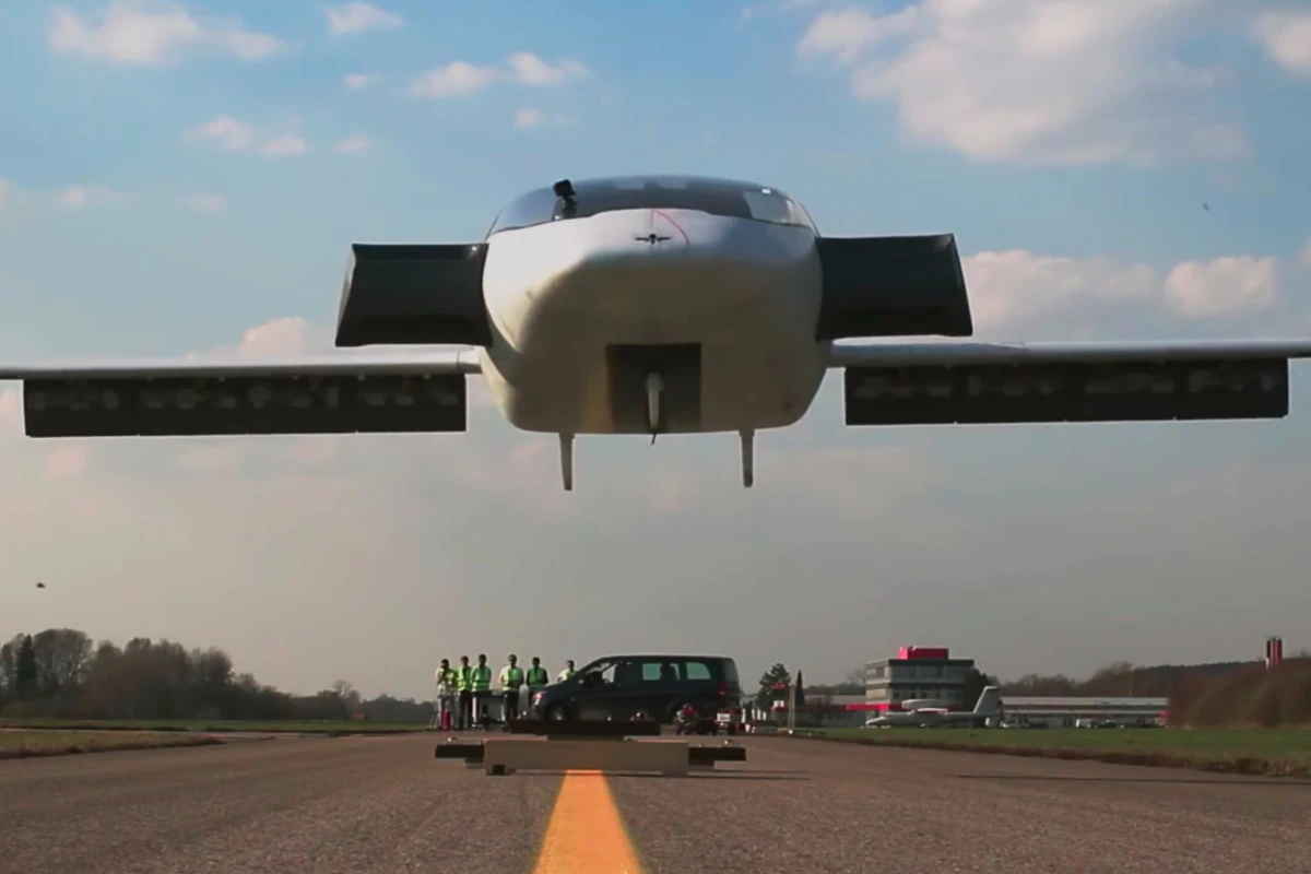Lilium's two-seater Eagle prototype lifts off for the first time