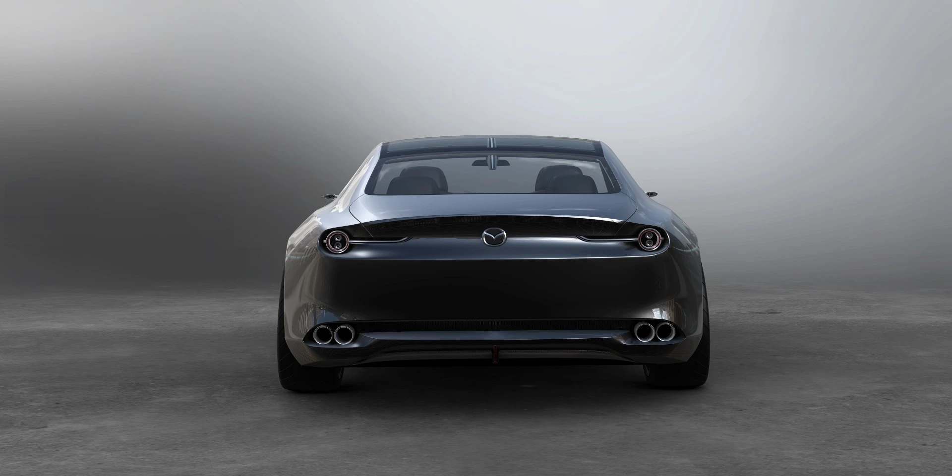 The winner of the The Most Beautiful Concept Car of 2017, the Mazda Concept Vision Coupe