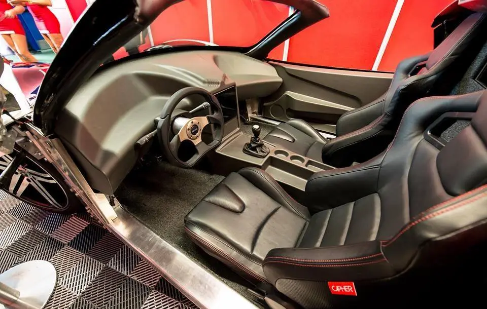 The Tomahawk's interior is best described as minimalist ... seatbelts not included (Photo: Dubuc SLC)