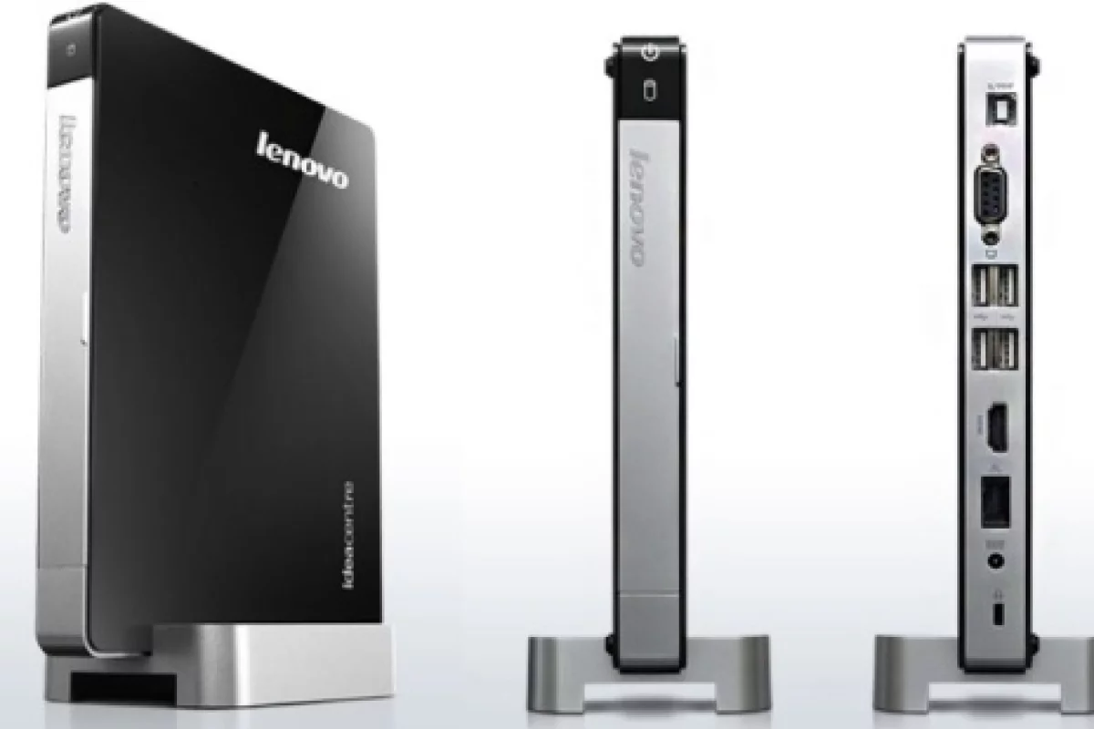 Lenovo has announced the tiny IdeaCentre Q180 desktop PC with Windows 7 onboard, powered by an Intel Atom D2500 CPU and AMD Radeon HD 6450A discrete GPU