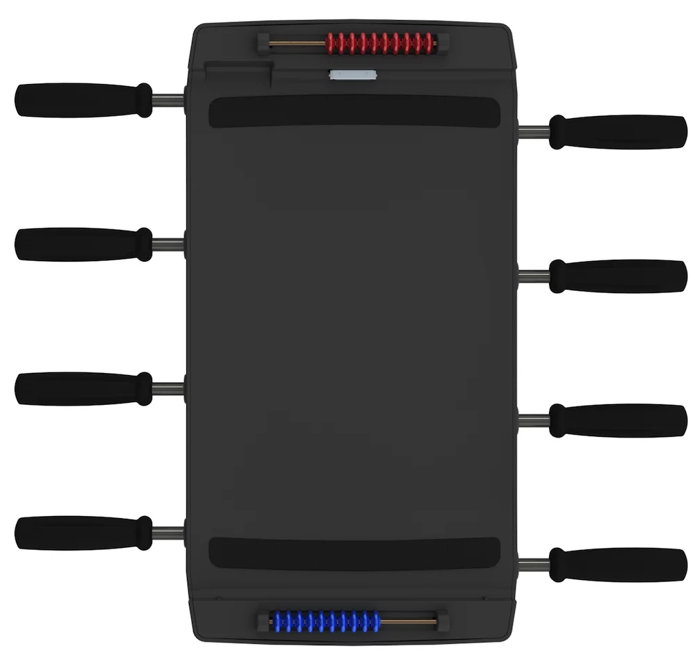 The unit can also act as a charging dock