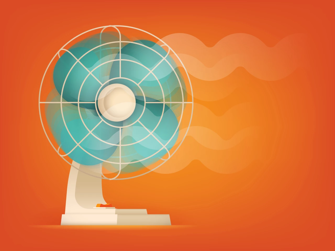 Study shows the difference humidity makes when using an electric fan