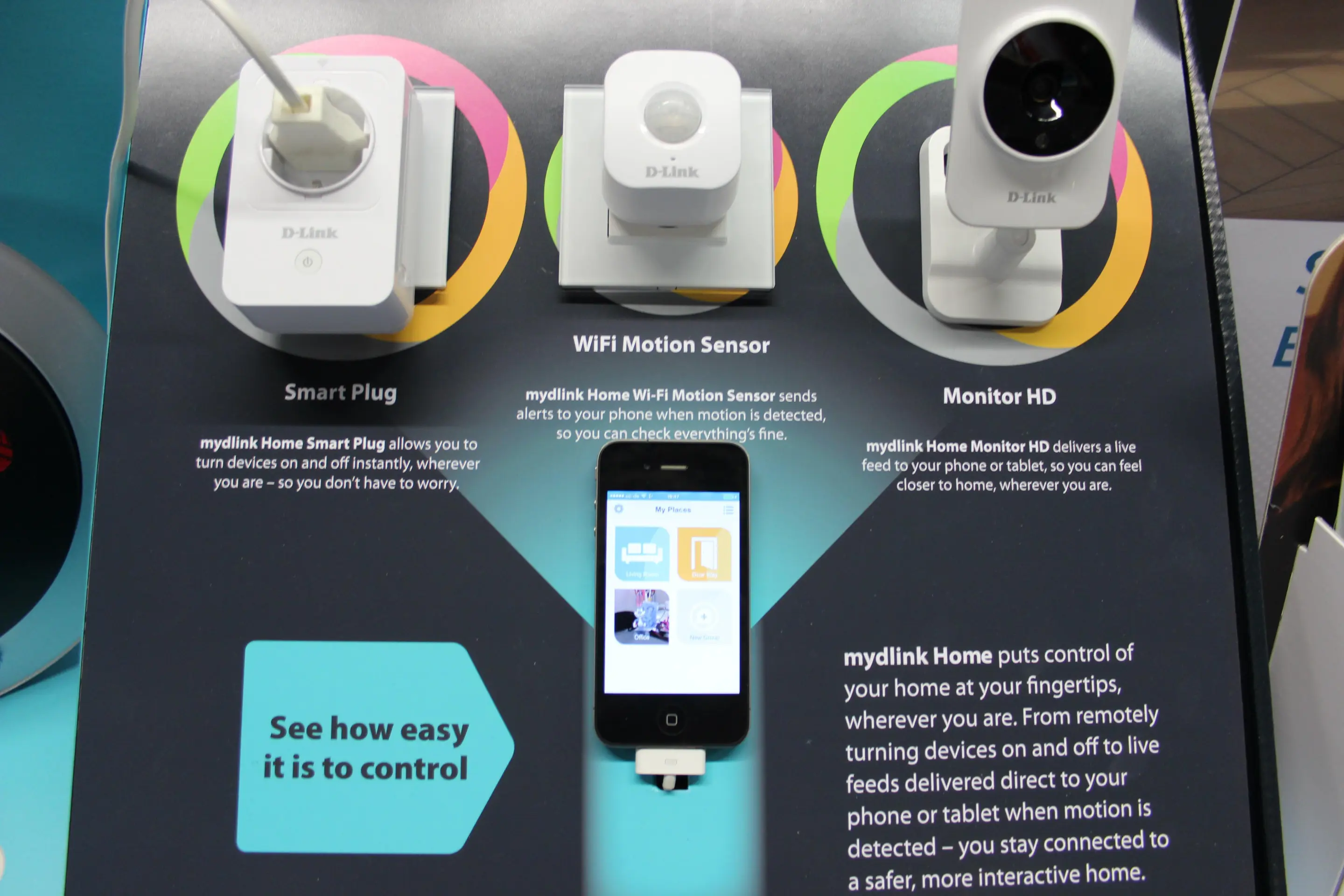 How the mydlink system works (Photo: Chris Wood/Gizmag)