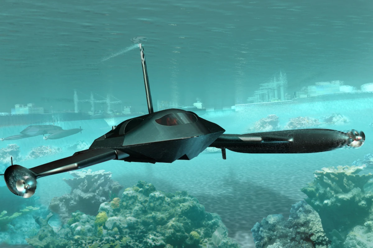 JMS has unveiled the Guardian, a submersible unmanned version of its drag-reducing Ghost marine platform